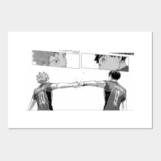 Haikyuu Manga Posters And Art Prints Teepublic Just click the links on the right to visit the websites haikyuu manga posters and art prints