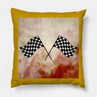 racing flags Pillow