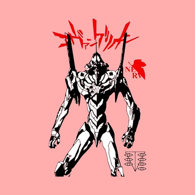 Evangelion Robot Kanji by risalia