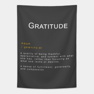 Motivational Word: Gratitude Tapestry