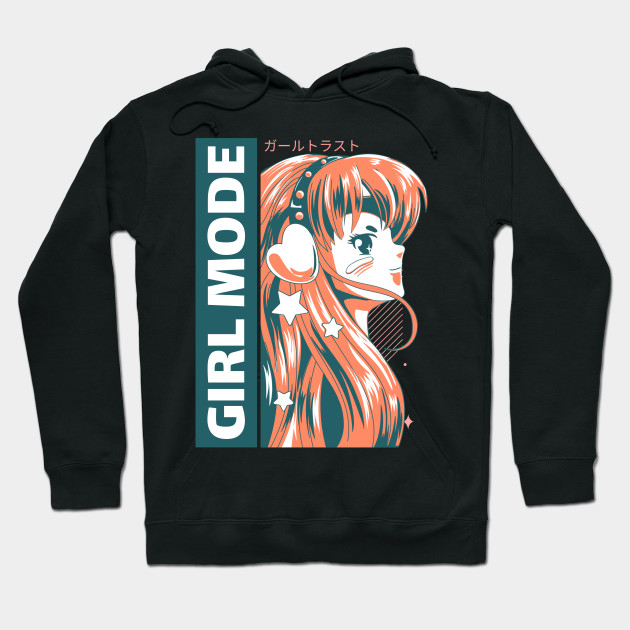 Japanese Anime Girl Mode Design Anime And Manga Hoodie Teepublic