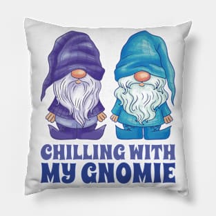 Gnome Buddies: Chillin' Together Pillow