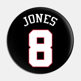 Jones 8, New York Giants Pin