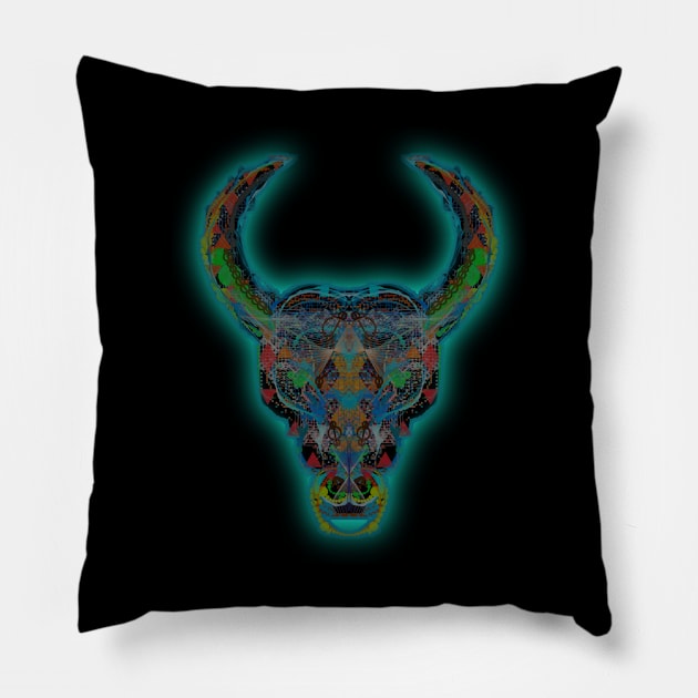 Taurus 1c Black Pillow by Boogie 72