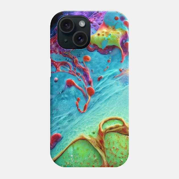 Ice Cream Nebula Phone Case by Brian Free Artwork