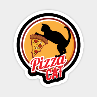 Pizza Cat Magnet