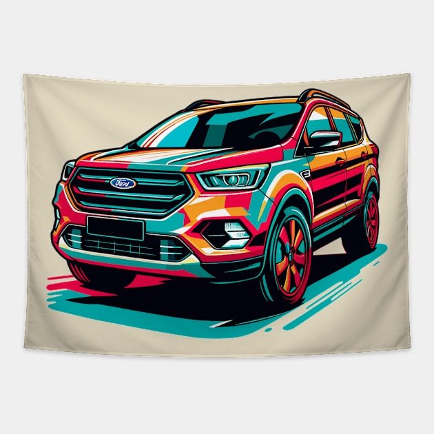 Ford Escape Tapestry by Vehicles-Art