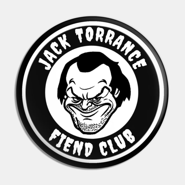 JACK TORRANCE FIEND CLUB Pin by The Grand Guignol Horror Store