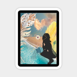 Aquarius - for reinforce intentions Magnet