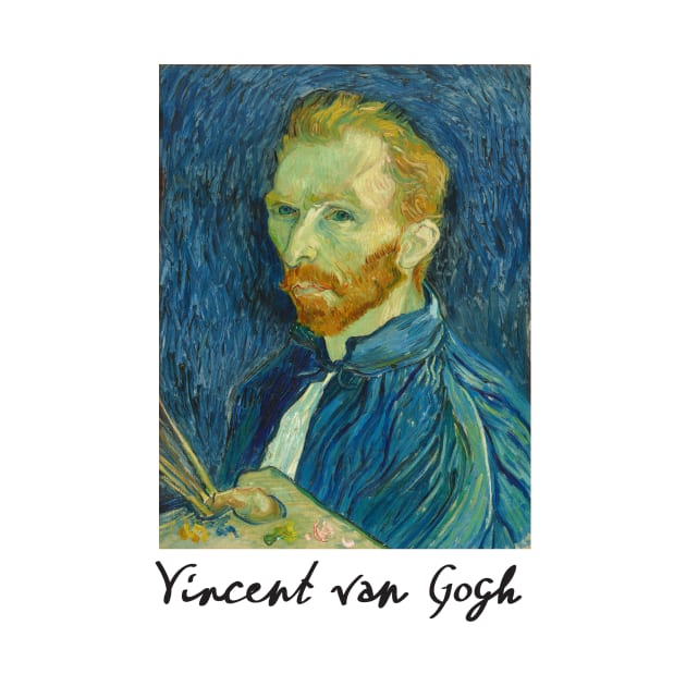 Famous Vincent Van Gogh Self Portrait by WrittersQuotes