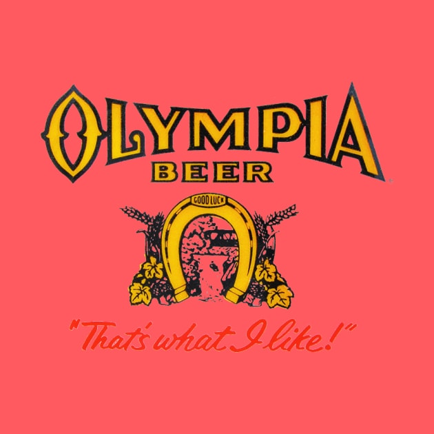 Olympia Beer by MindsparkCreative