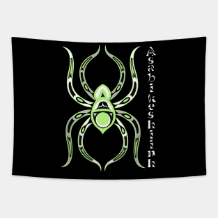 Asabikeshiinh (spider) Agender Pride Tapestry