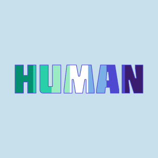 Human (Gay Men Pride) T-Shirt