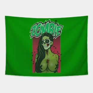 Yacht Rock Zombie Tapestry