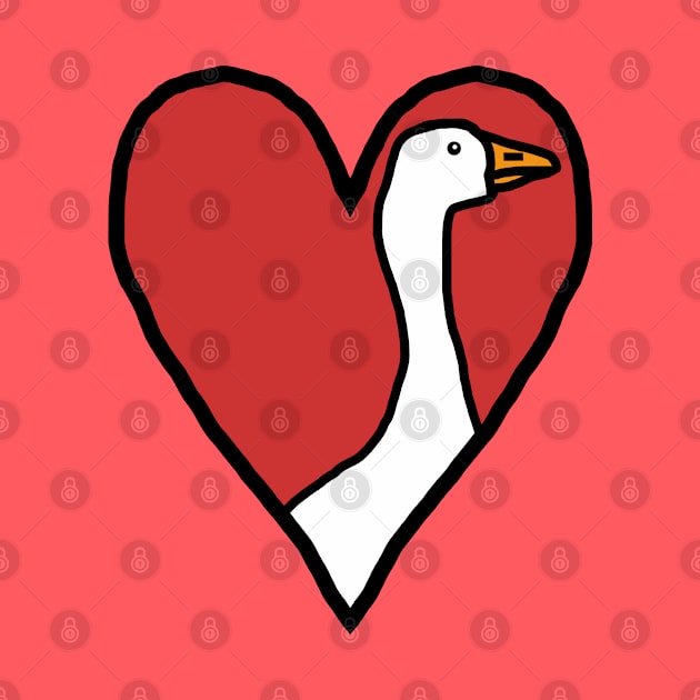 My Goose Valentine by ellenhenryart