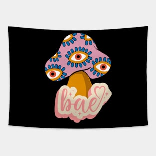 Retro mushroom Tapestry