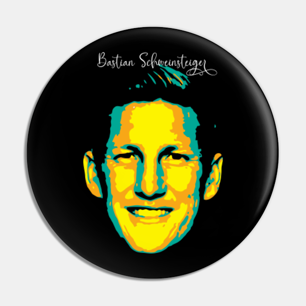 Bastian Schweinsteiger Pop Art. German retired professional footballer