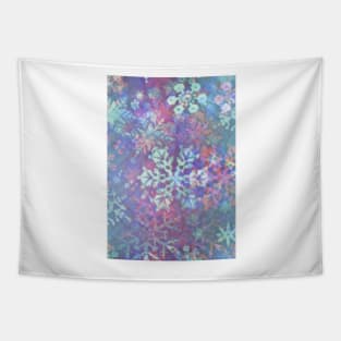 Prismatic Snowfall Tapestry