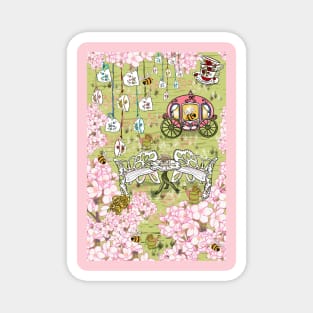 Queen Bee Garden Party Magnet