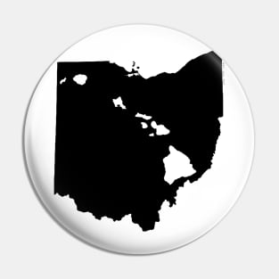 Ohio and Hawai'i Roots by Hawaii Nei All Day Pin