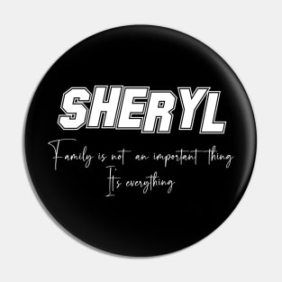 Sheryl Second Name, Sheryl Family Name, Sheryl Middle Name Pin