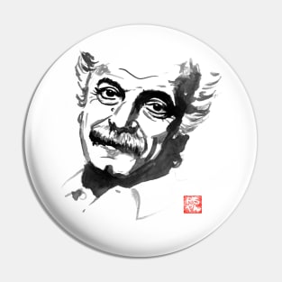 georges brassens Pin