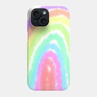 Multicolored rainbow lines boho art Phone Case