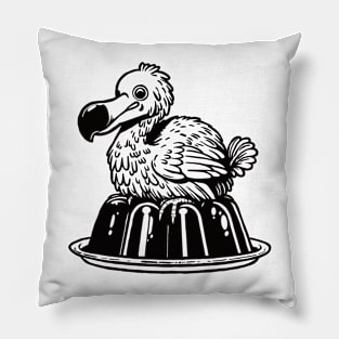 Dodo Bird on Jello Pillow