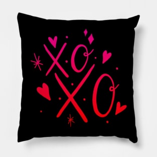 XOXO Tiny Hearts Valentine's Day Pillow