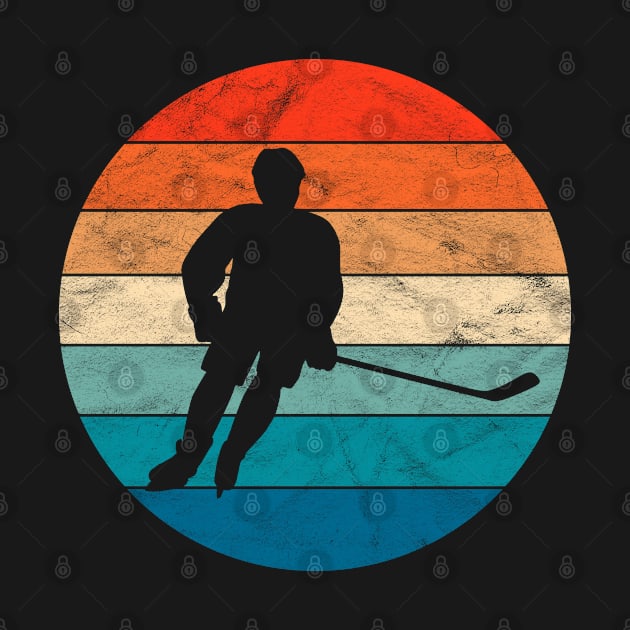 Vintage Hockey Player by ChadPill