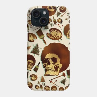 Skulls Trees and Art Phone Case