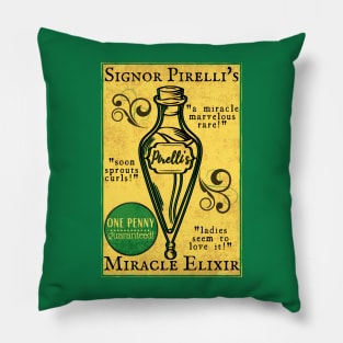 Pirelli's Miracle Elixir - Sweeney Todd Musical Pillow