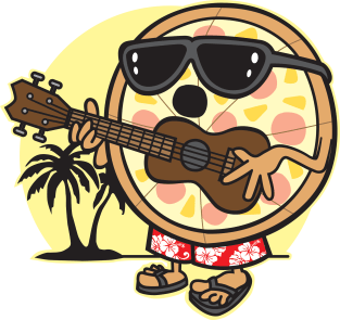 Hawaiian Pizza Magnet