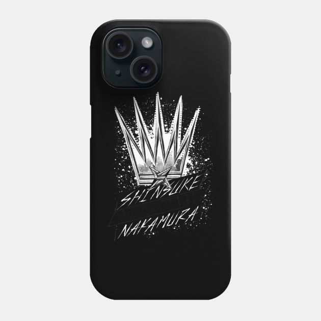 Shinsuke Nakamura Strong Style Spray Phone Case by Holman