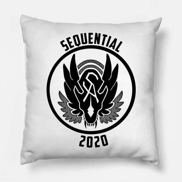 Sequential Arts Pillow by KidOblivion
