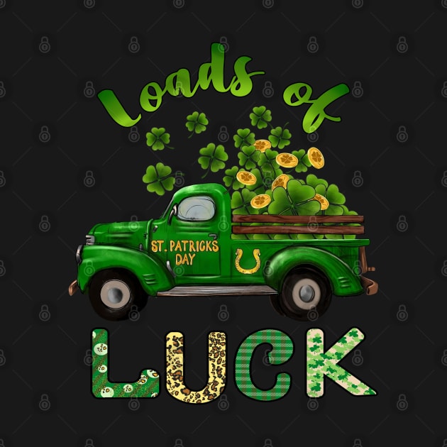 Loads of Luck Truck Shamrocks Toddler St Patrick's Day Fun by DenverSlade