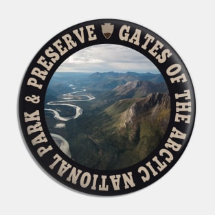 Gates of the Arctic National Park & Preserve circle Pin