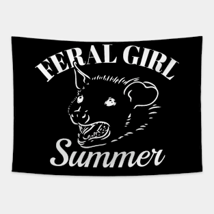 Feral Girl Summer Tapestry