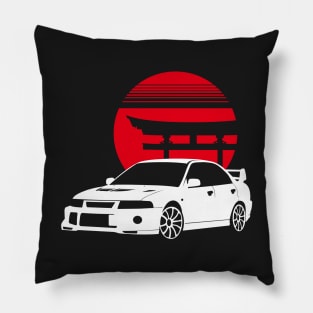 mitsubishi evolution Pillow