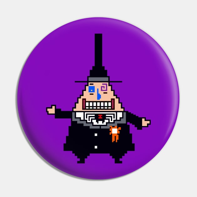 Mayor pixelated Pin by pookiemccool