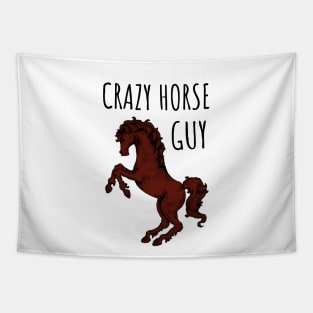 Crazy Horse Guy Tapestry