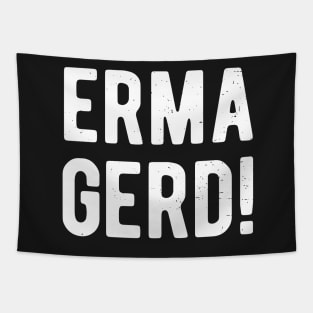 Ermagerd Halloween Surprise Costume Funny Tapestry