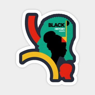 Black History Month,One Month Can't Hold Our History Magnet