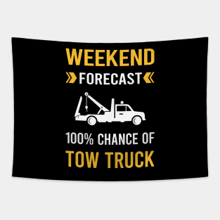 Weekend Forecast Tow Truck Trucks Tapestry