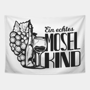 Mosel Kind Spruch Moselaner Geschenk Tapestry