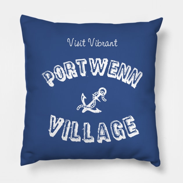 Portwenn Tourism Pillow by jrotem