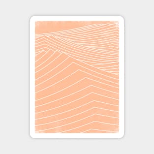 peach fuzz blues Magnet