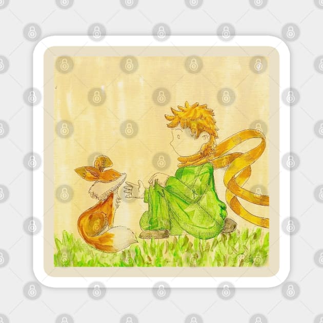 Le Petit Prince Magnet by Polette Color