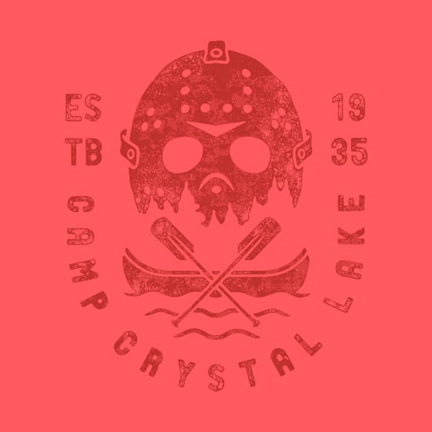 Camp Crystal lake RED by BWartwork