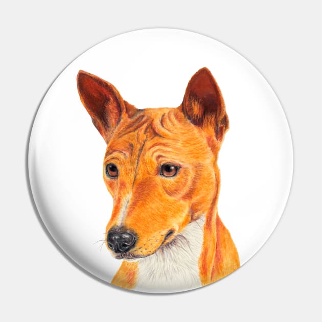 Basenji Pin by doggyshop